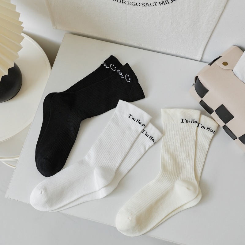 Tất bắp chân, tất 100% cotton nguyên chất  12355