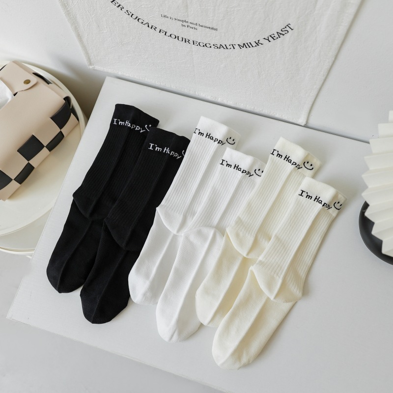 Tất bắp chân, tất 100% cotton nguyên chất  12355