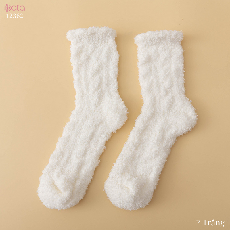 Tất nhung dày mùa đông,tất ngủ ấm áp nhiều màu sắc 12362