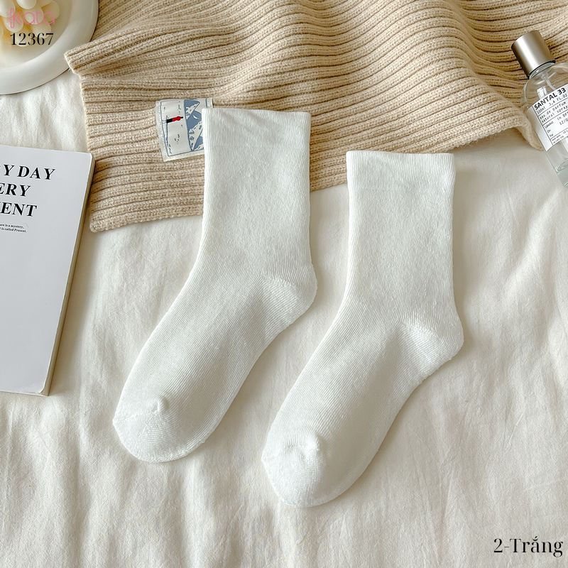 Tất dày thu đông,tất trơn giữa bắp chân 12367