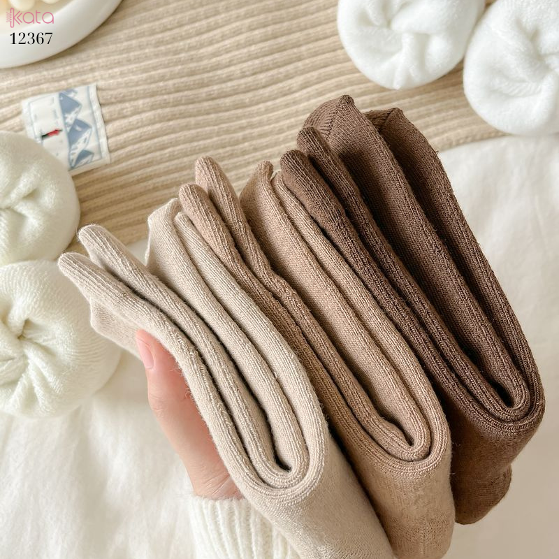 Tất dày thu đông,tất trơn giữa bắp chân 12367