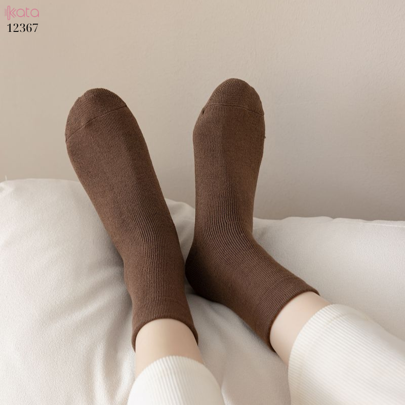 Tất dày thu đông,tất trơn giữa bắp chân 12367