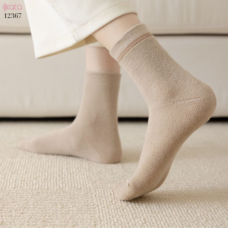 Tất dày thu đông,tất trơn giữa bắp chân 12367