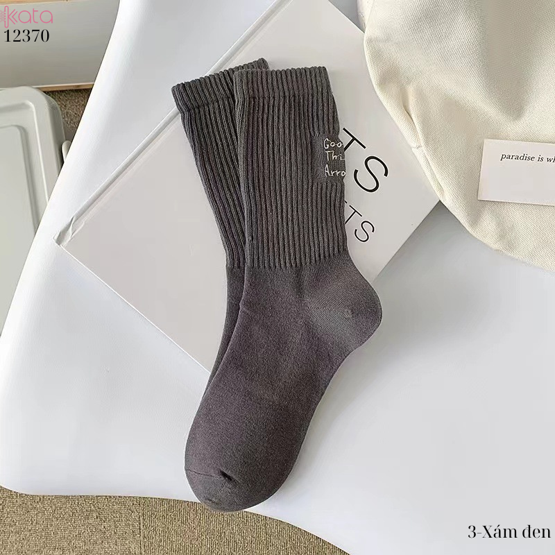 Tất mỏng xuân hè ,tất miệng rộng có thể đi bên ngoài quần ôm 12370