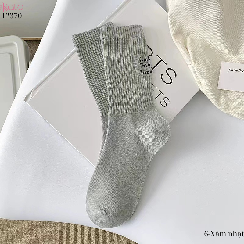 Tất mỏng xuân hè ,tất miệng rộng có thể đi bên ngoài quần ôm 12370