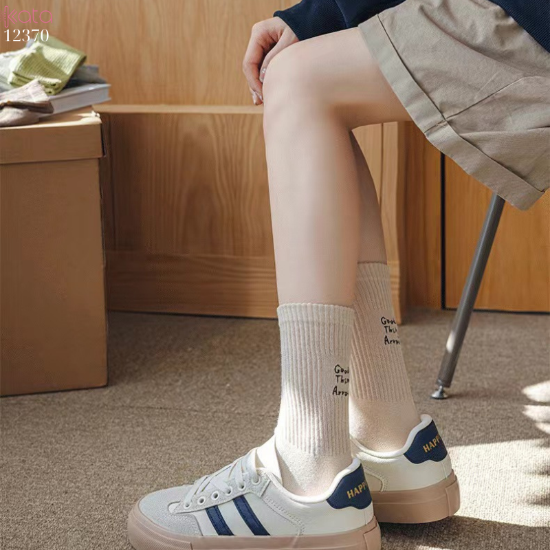 Tất mỏng xuân hè ,tất miệng rộng có thể đi bên ngoài quần ôm 12370