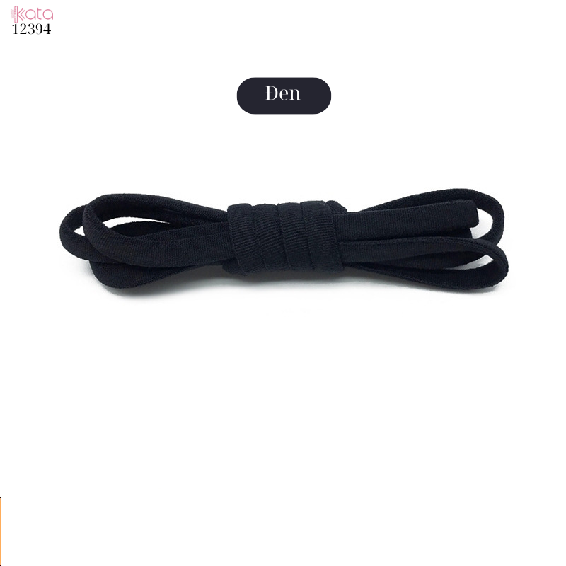 Dây giày bản tròn co giãn nhiều màu sắc Nam Nữ  trẻ em 12394