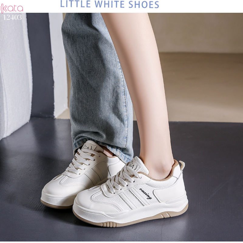 Giày thể thao nữ, giày dạo phố sinh viên phong cách Hàn Quốc 12404