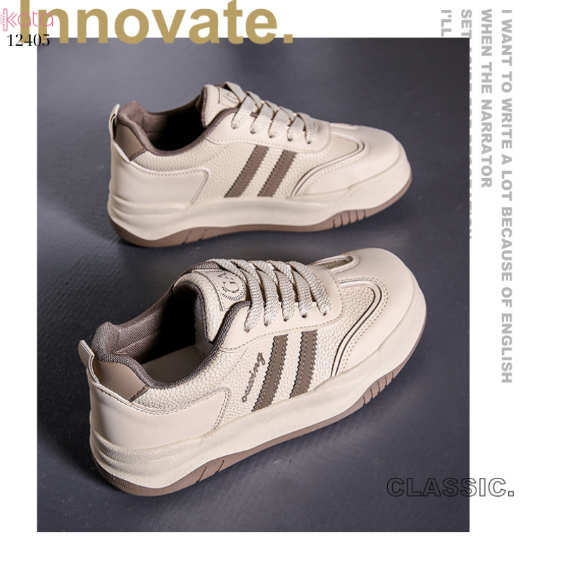 Giày thể thao nữ, giày dạo phố sinh viên phong cách Hàn Quốc 12404