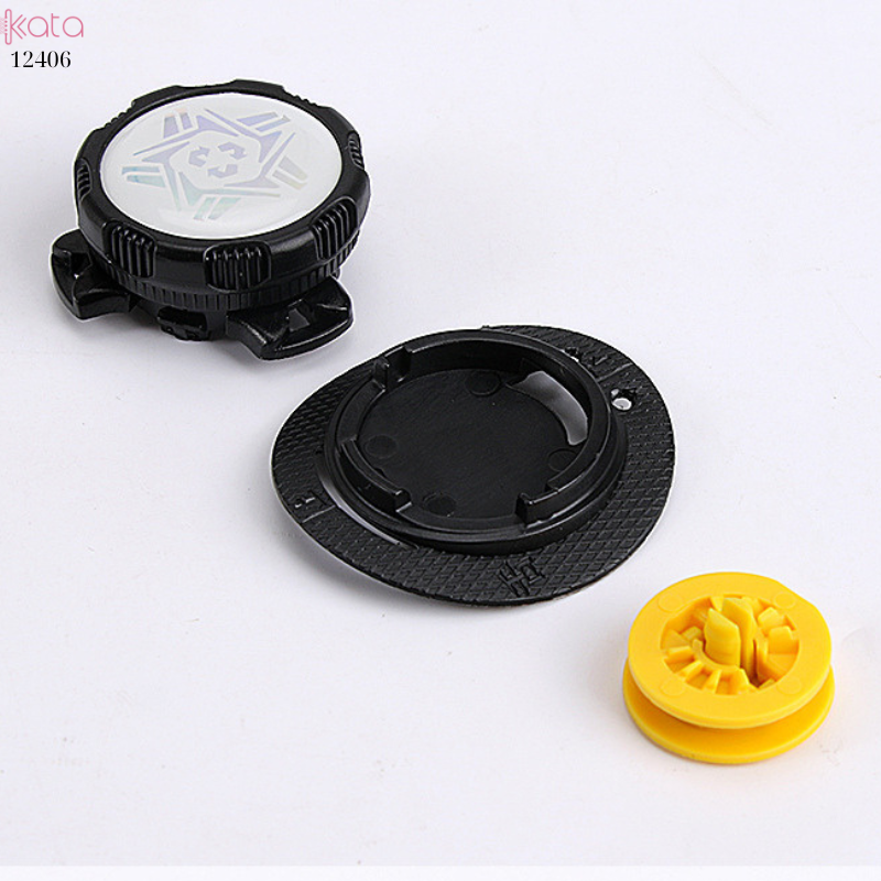 Dây giày lười khóa xoay tự động,nút tự khóa dây tiện lợi Nam Nữ Trẻ em 12406