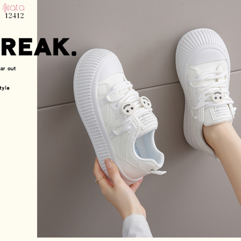 Giày thể thao nữ,giày dạo phố sinh viên phong cách Hàn Quốc 12413