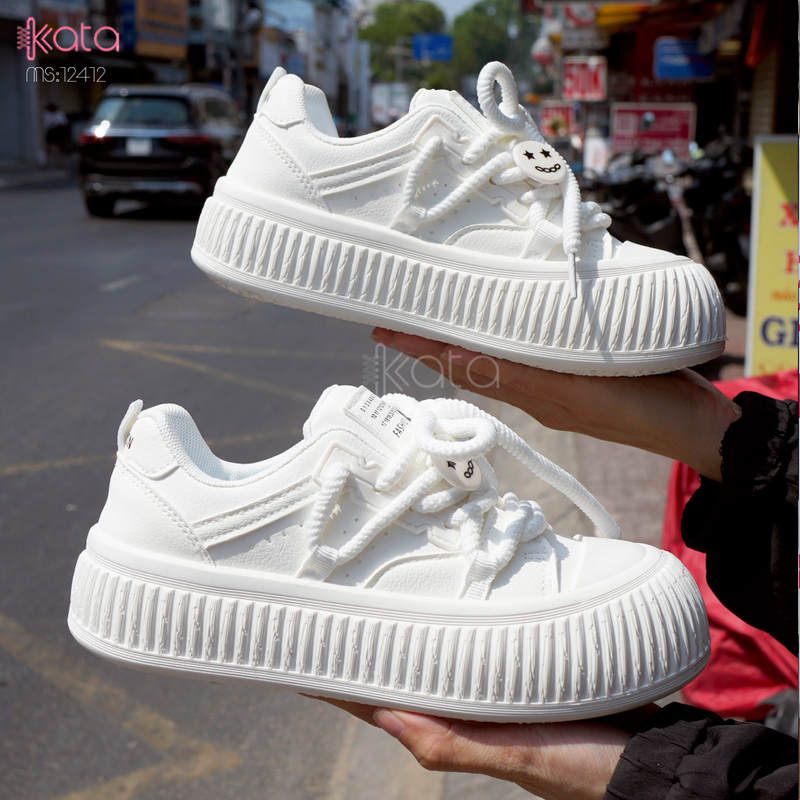 Giày thể thao nữ,giày dạo phố sinh viên phong cách Hàn Quốc 12413