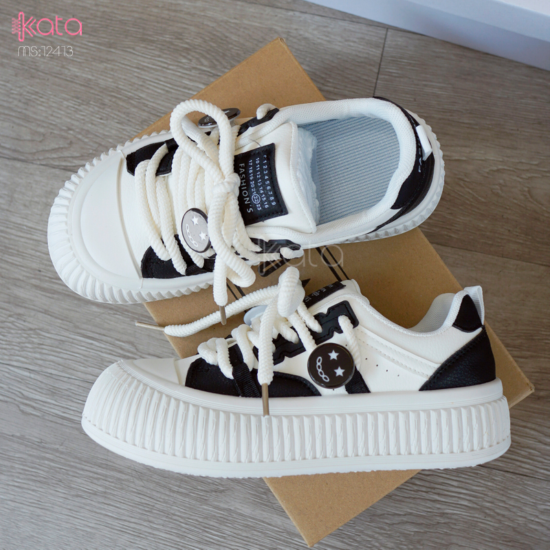 Giày thể thao nữ,giày dạo phố sinh viên phong cách Hàn Quốc 12413