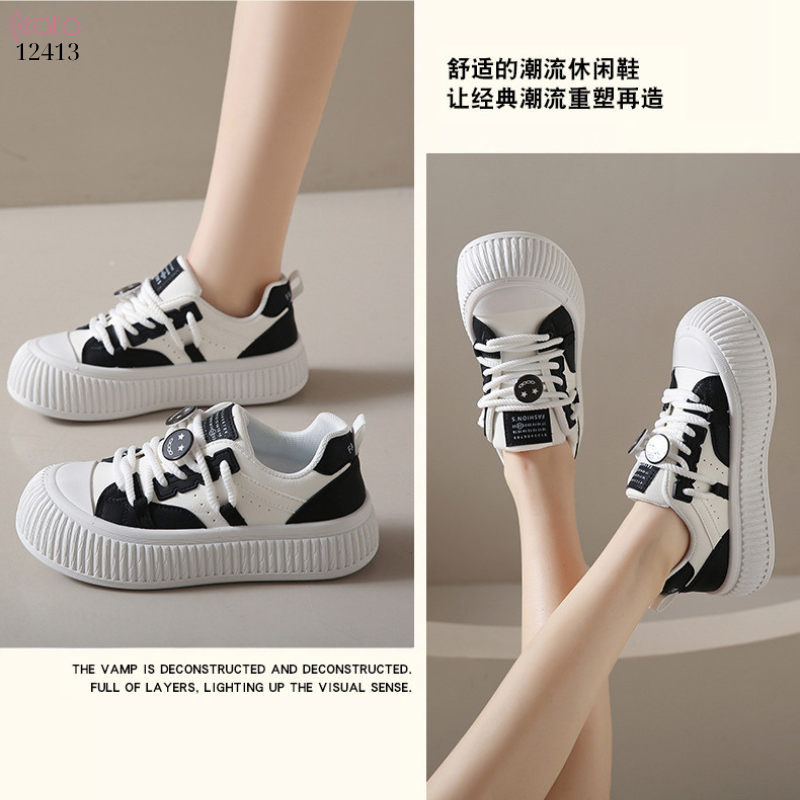 Giày thể thao nữ,giày dạo phố sinh viên phong cách Hàn Quốc 12413