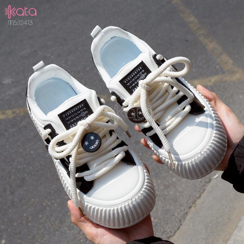 Giày thể thao nữ,giày dạo phố sinh viên phong cách Hàn Quốc 12413