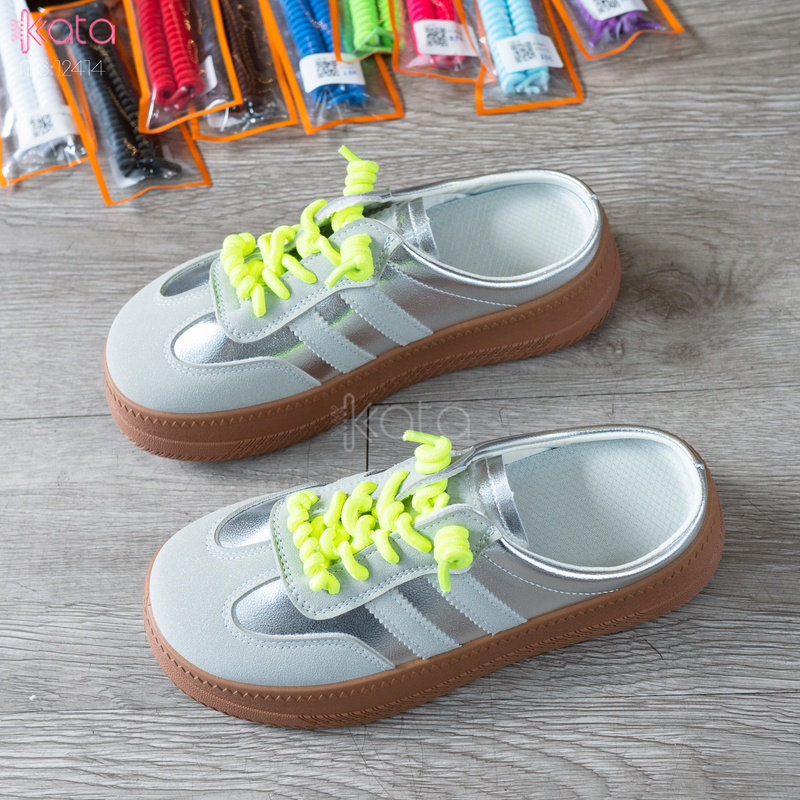 Giày sục hở gót,giày lười mùa hè thoáng khí phong cách Hàn Quốc 12504