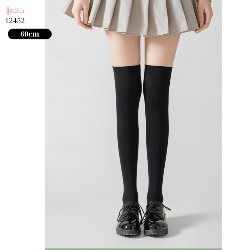 Tất chống nắng ,tất nhung mỏng mát lạnh mùa hè,tất JK giảm béo bắp chân 12452