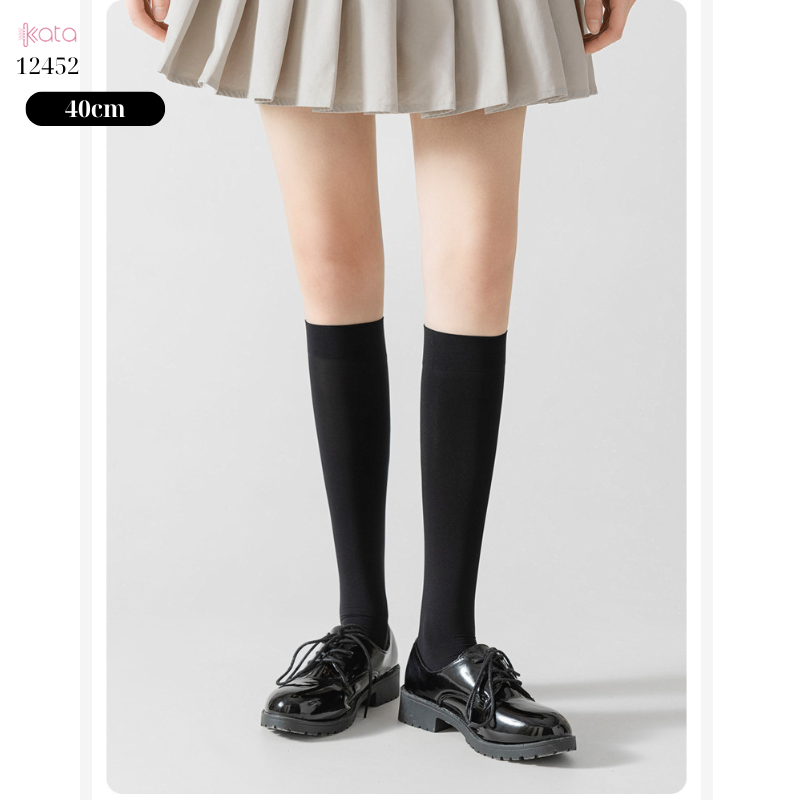 Tất chống nắng ,tất nhung mỏng mát lạnh mùa hè,tất JK giảm béo bắp chân 12452