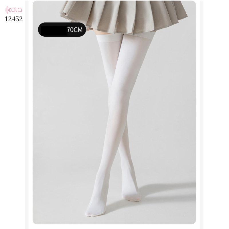 Tất chống nắng ,tất nhung mỏng mát lạnh mùa hè,tất JK giảm béo bắp chân 12452