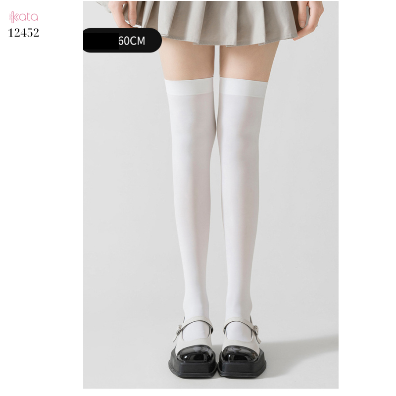 Tất chống nắng ,tất nhung mỏng mát lạnh mùa hè,tất JK giảm béo bắp chân 12452