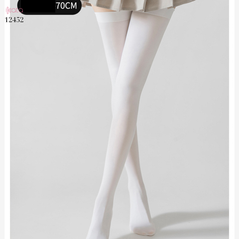 Tất chống nắng ,tất nhung mỏng mát lạnh mùa hè,tất JK giảm béo bắp chân 12452