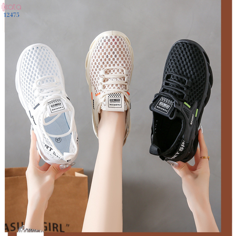 Giày thể thao mùa hè,giày chạy bộ vải dệt thoáng khí,sinh viên phong cách Hàn Quốc 12477