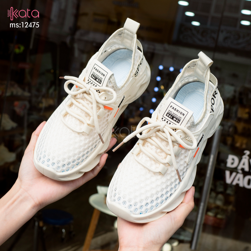 Giày thể thao mùa hè,giày chạy bộ vải dệt thoáng khí,sinh viên phong cách Hàn Quốc 12477