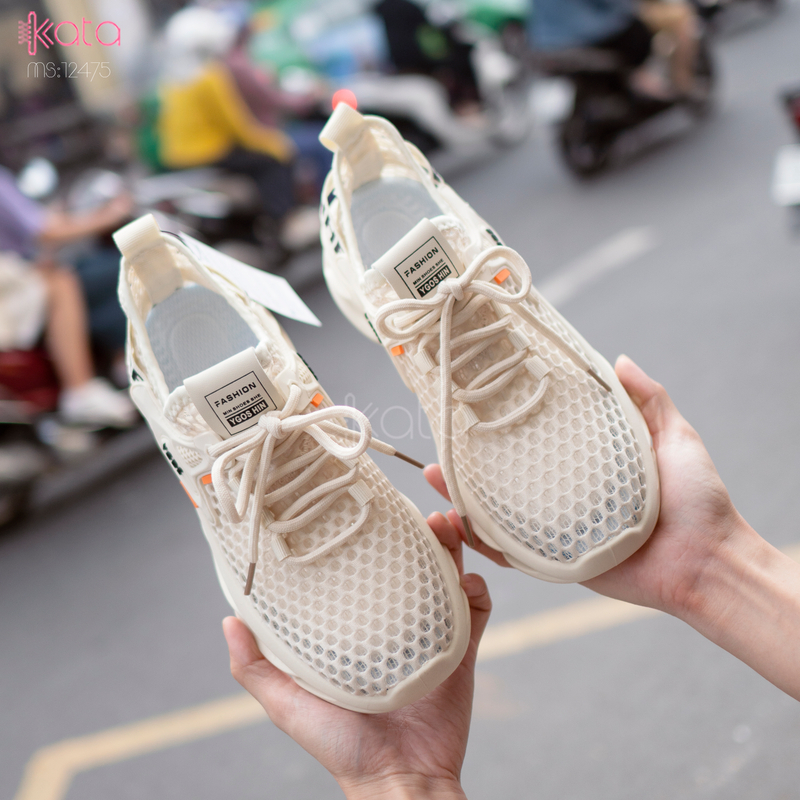 Giày thể thao mùa hè,giày chạy bộ vải dệt thoáng khí,sinh viên phong cách Hàn Quốc 12477