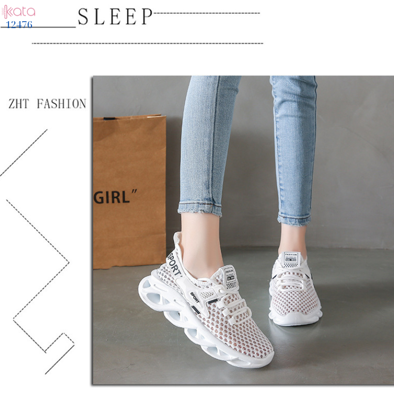 Giày thể thao mùa hè,giày chạy bộ vải dệt thoáng khí,sinh viên phong cách Hàn Quốc 12477