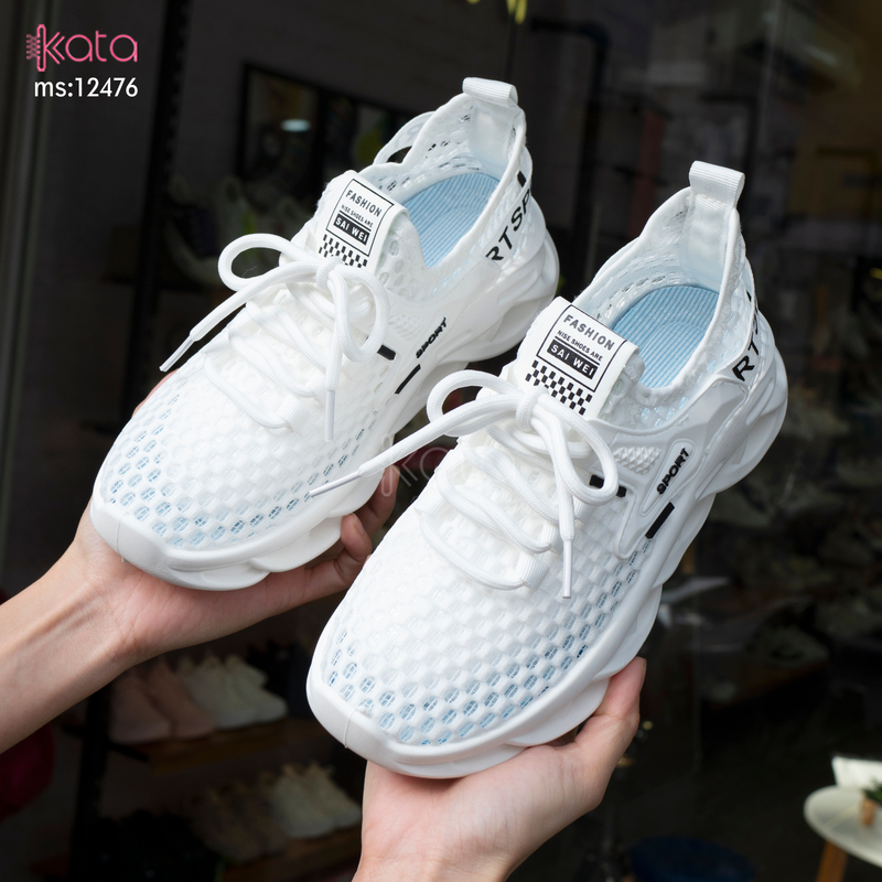 Giày thể thao mùa hè,giày chạy bộ vải dệt thoáng khí,sinh viên phong cách Hàn Quốc 12477