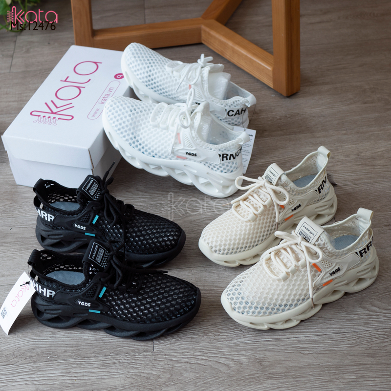 Giày thể thao mùa hè,giày chạy bộ vải dệt thoáng khí,sinh viên phong cách Hàn Quốc 12477