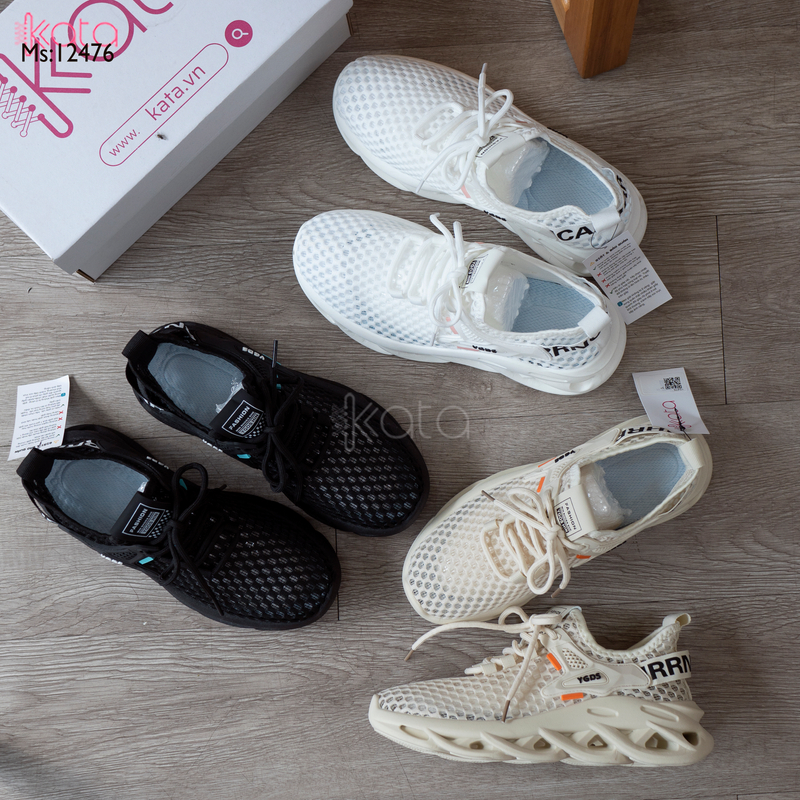 Giày thể thao mùa hè,giày chạy bộ vải dệt thoáng khí,sinh viên phong cách Hàn Quốc 12477