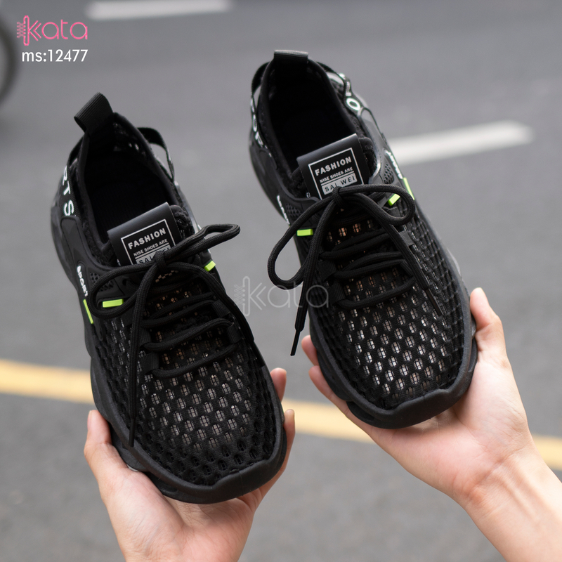 Giày thể thao mùa hè,giày chạy bộ vải dệt thoáng khí,sinh viên phong cách Hàn Quốc 12477
