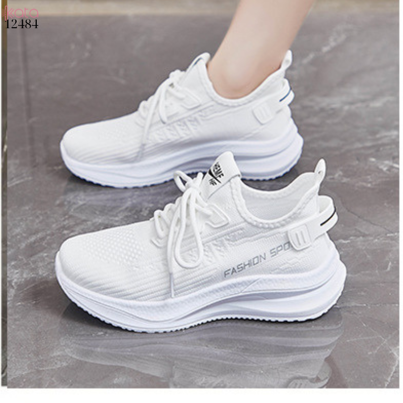 Giày thể thao vải dệt nữ,giày thể dục thoáng khí,giày chạy sinh viên phong cách Hàn Quốc 12483