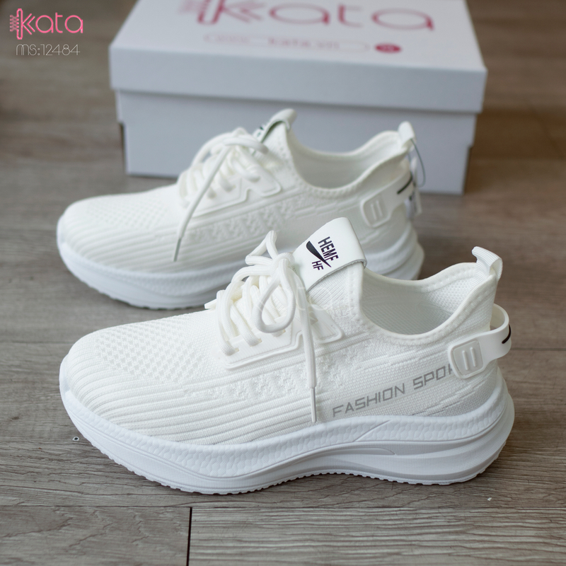 Giày thể thao vải dệt nữ,giày thể dục thoáng khí,giày chạy sinh viên phong cách Hàn Quốc 12483