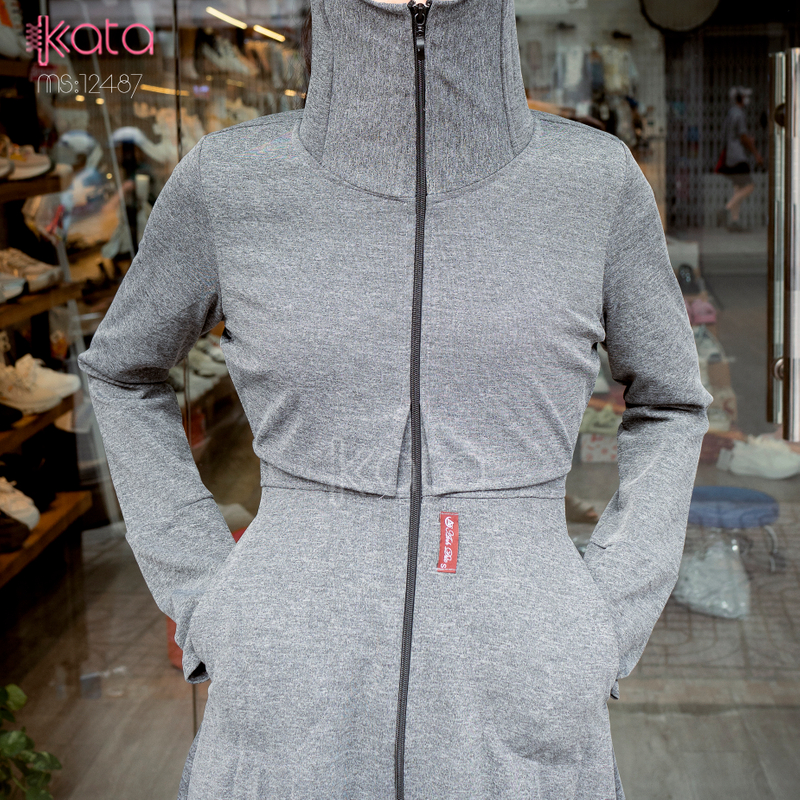 Áo chống nắng croptop,áo chống nắng toàn thân 12496