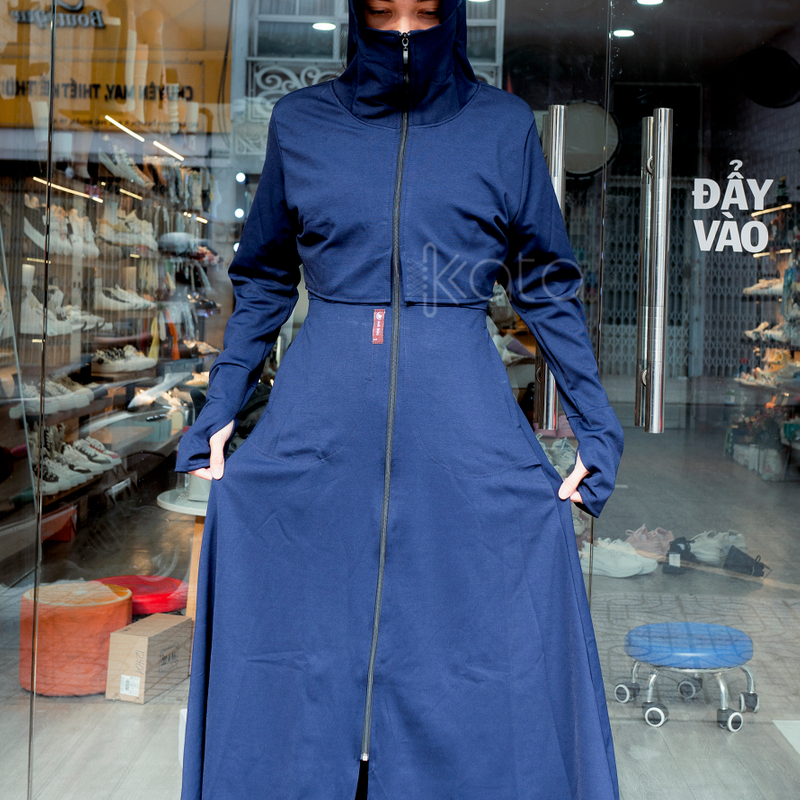 Áo chống nắng croptop,áo chống nắng toàn thân 12496