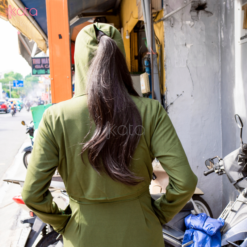 Áo chống nắng croptop,áo chống nắng toàn thân 12496