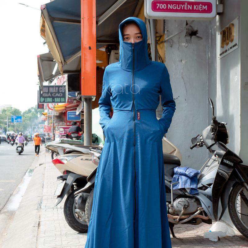 Áo chống nắng croptop,áo chống nắng toàn thân 12496