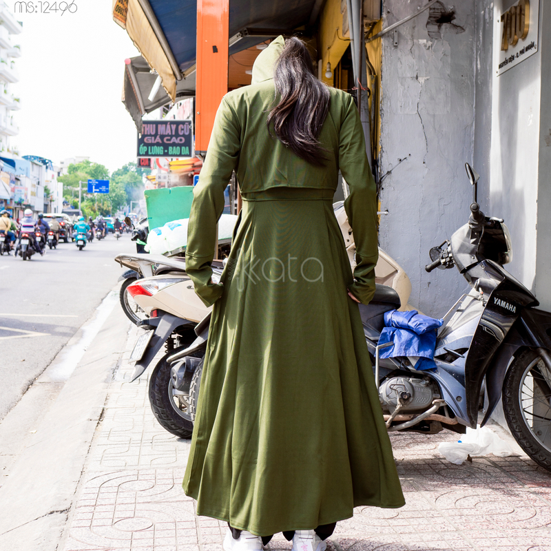 Áo chống nắng croptop,áo chống nắng toàn thân 12496