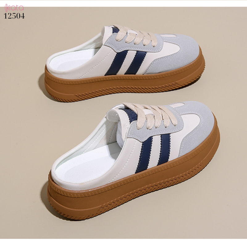 Giày sục hở gót,giày lười mùa hè thoáng khí phong cách Hàn Quốc 12504