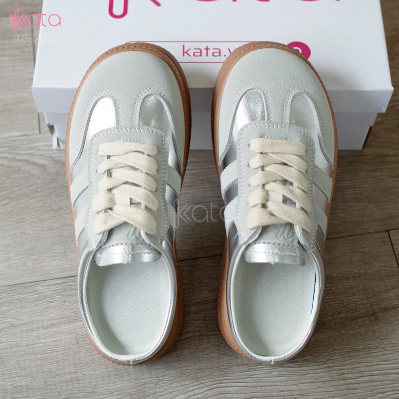 Giày sục hở gót,giày lười mùa hè thoáng khí phong cách Hàn Quốc 12504