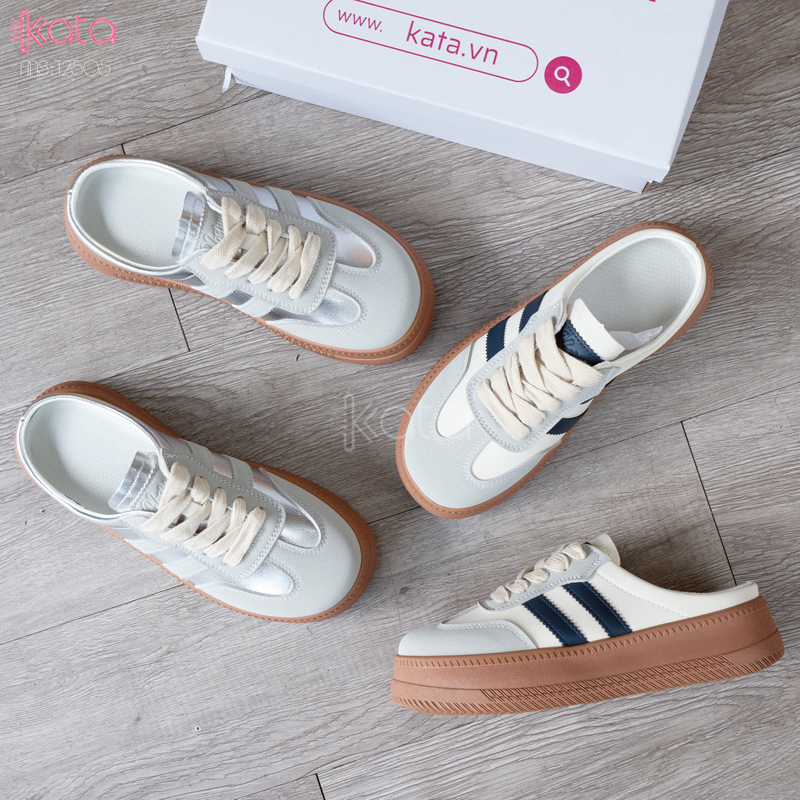 Giày sục hở gót,giày lười mùa hè thoáng khí phong cách Hàn Quốc 12504