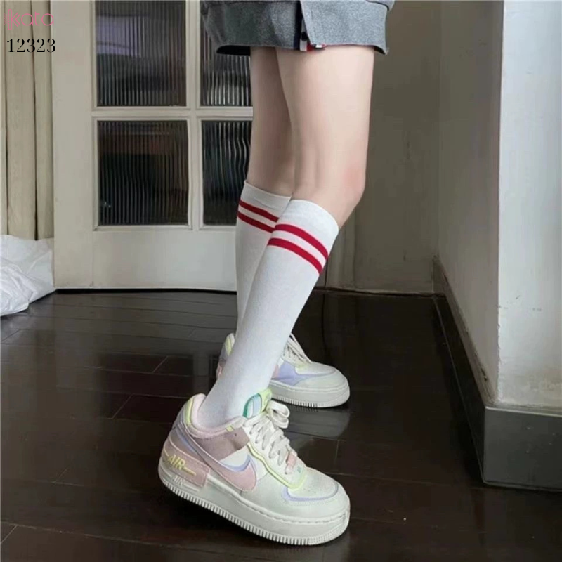 Tất bắp chân,tất mùa xuân thu học sinh phong cách JK Nhật Bản nữ 12323