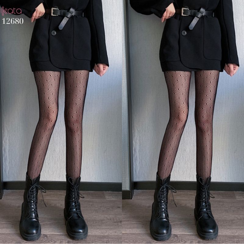Quần tất định hình chân đẹp, tất lưới sao quyến rũ siêu mỏng xuân hè 12680