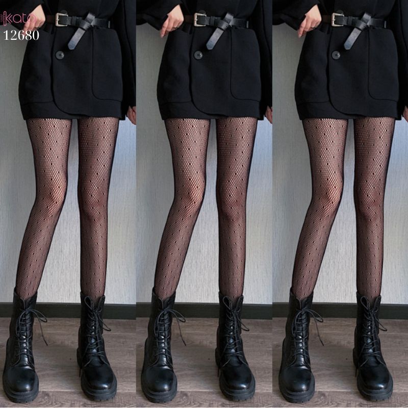 Quần tất định hình chân đẹp, tất lưới sao quyến rũ siêu mỏng xuân hè 12680