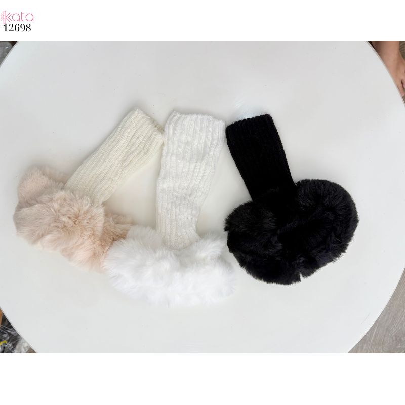 Ống tất thu đông,giả lông bảo vệ bắp,ống tất đi bốt thời trang 12698