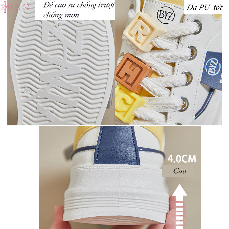 Giày thể thao nữ, giày dạo phố sinh viên phong cách Hàn Quốc 12272