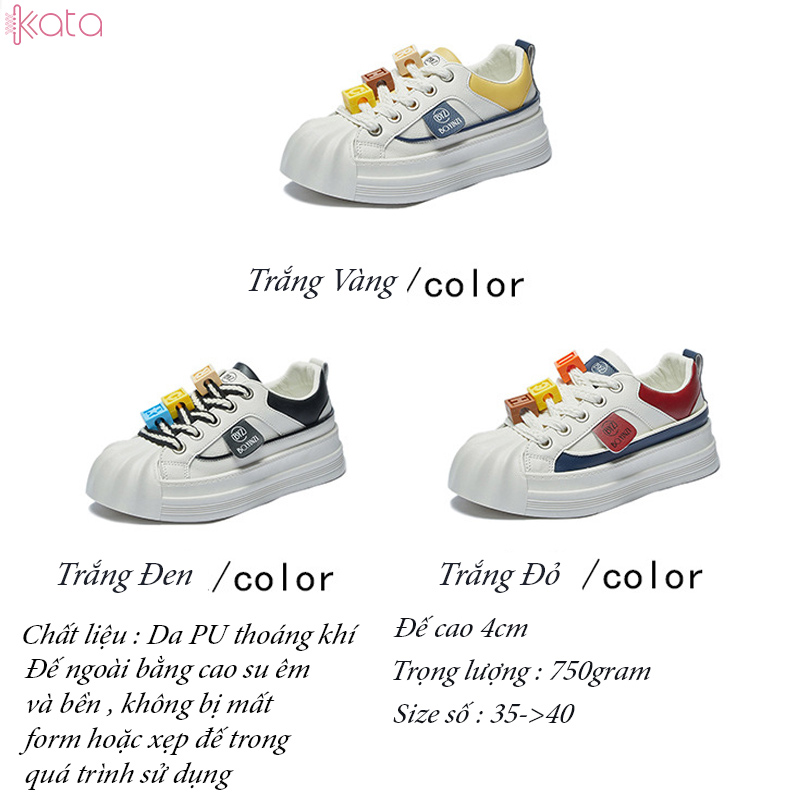 Giày thể thao nữ, giày dạo phố sinh viên phong cách Hàn Quốc 12272