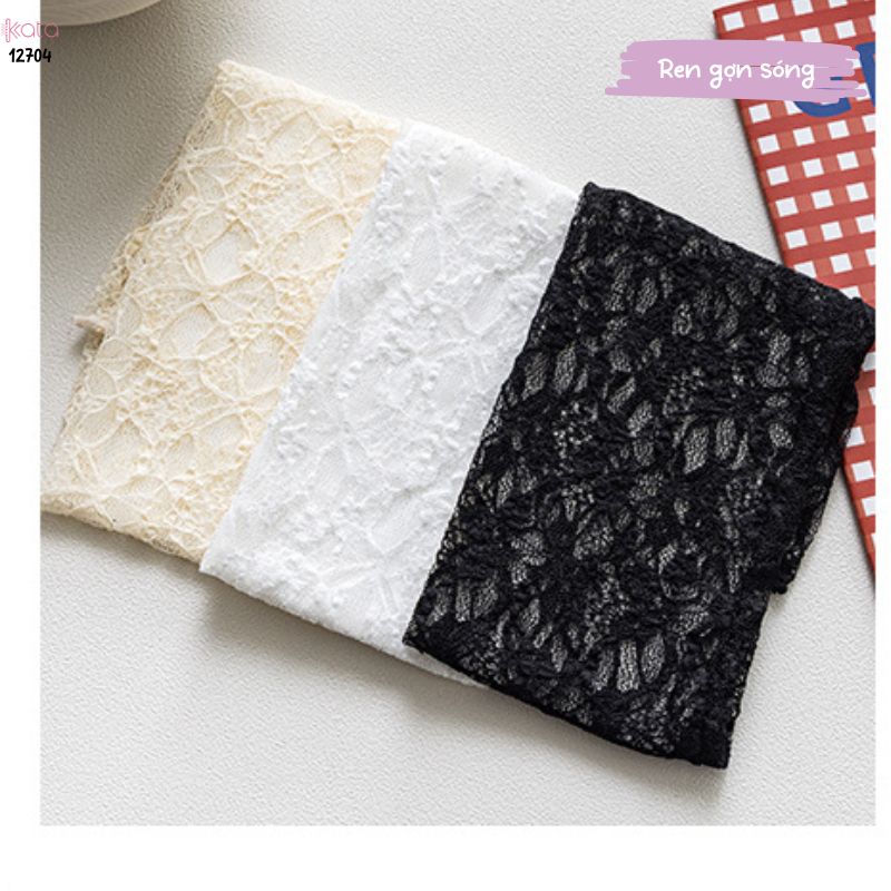 Tất ren mỏng trong suốt mùa hè,tất jk giữa bắp chân phong cách Nhật Bản nữ 12704